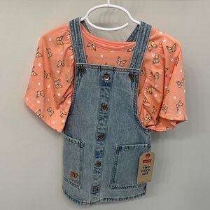 Levi's Blue Two-Piece Denim Set